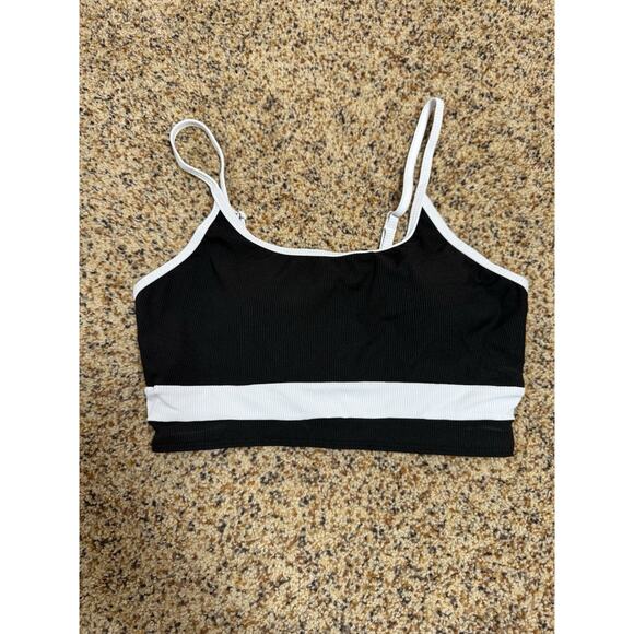 Tempt Me Women High Waist Bikini Set‎ Ribbed Two Piece Swimsuit Sporty S - Picture 4 of 9